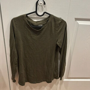 Olive colored Old Navy, long sleeve